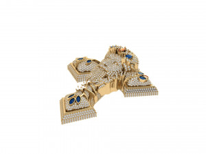 Jesus Cross Pendant Modello 3D