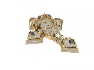 Jesus Cross Pendant Modello 3D