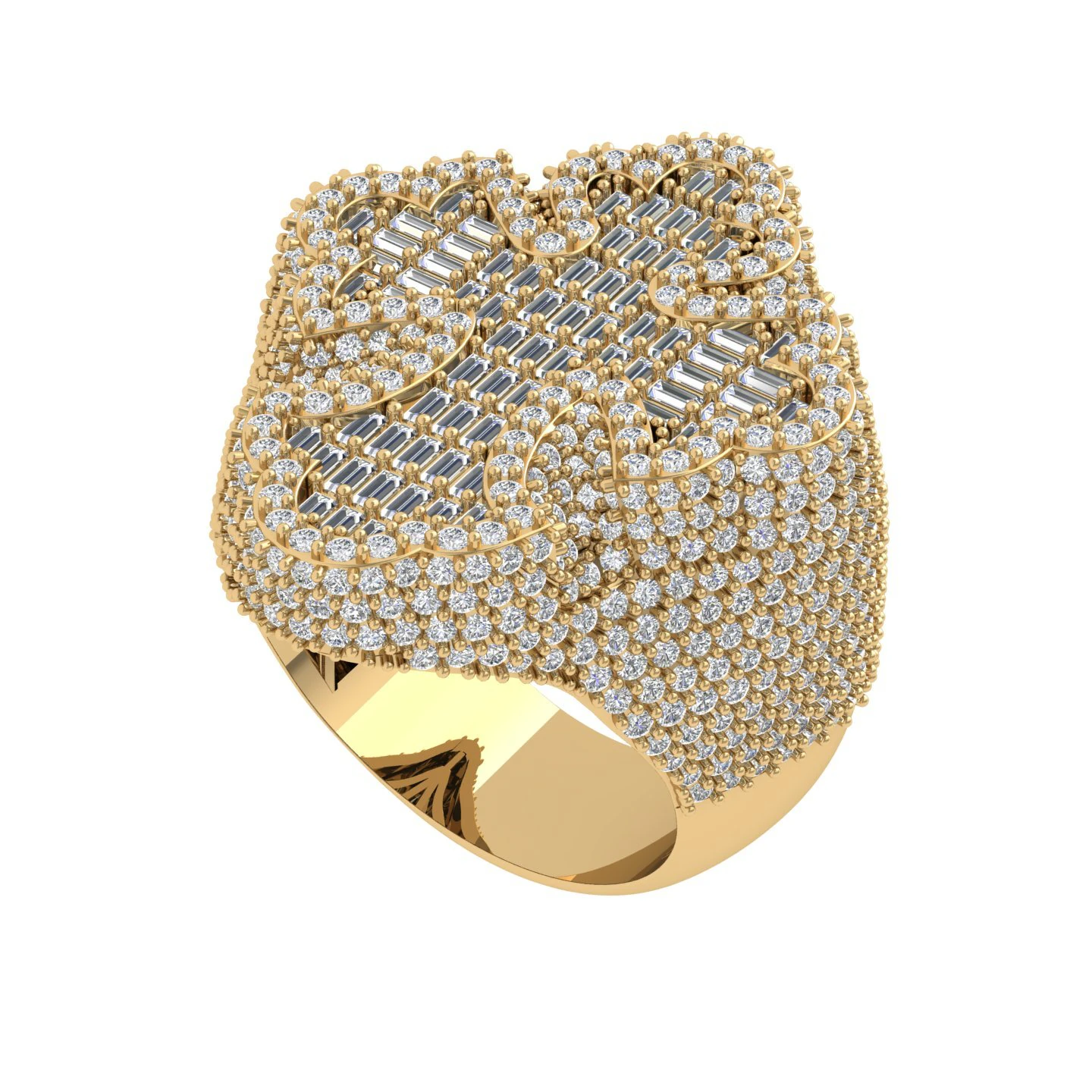 Cross Ring 3D Model .c4d .max .obj .3ds .fbx .stl .blend 