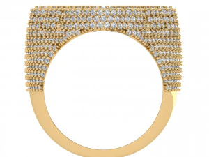 Cross Ring 3D Model