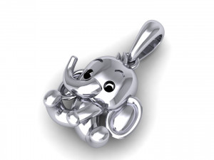 Elephant Pandent 3D 模型