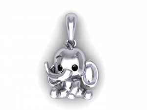 Elephant Pandent 3D 模型