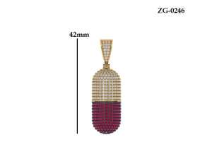 Capsule Pendant Modelo 3D