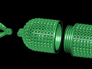 Capsule Pendant 3D Model