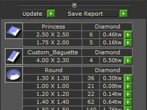 Simulated Diamond Playboy Pendant 3D Model