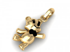 Teddy Bear Pendant 3D 모델