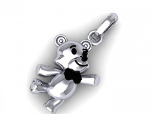 Teddy Bear Pendant 3D 모델