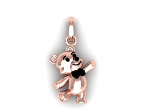 Teddy Bear Pendant 3D 모델