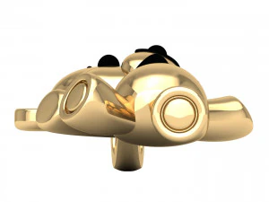 Teddy Bear Pendant 3D Model