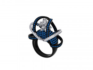 Wedding ART Deco Ring 3Dモデル
