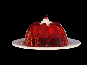 Jello Plate 3D Model