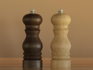 Salt and Pepper Grinders Modelo 3D