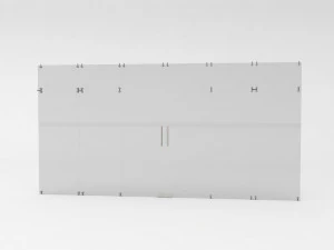 Grande porta in vetro Modello 3D