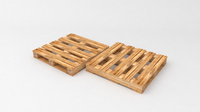 Pallet Modello 3D .c4d .max .obj .3ds .fbx .stl .blend