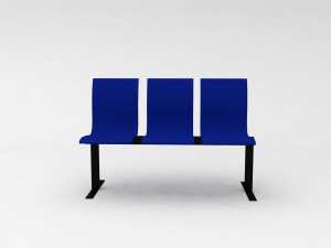 Sillas de espera Modelo 3D