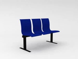 Sillas de espera 3D Model