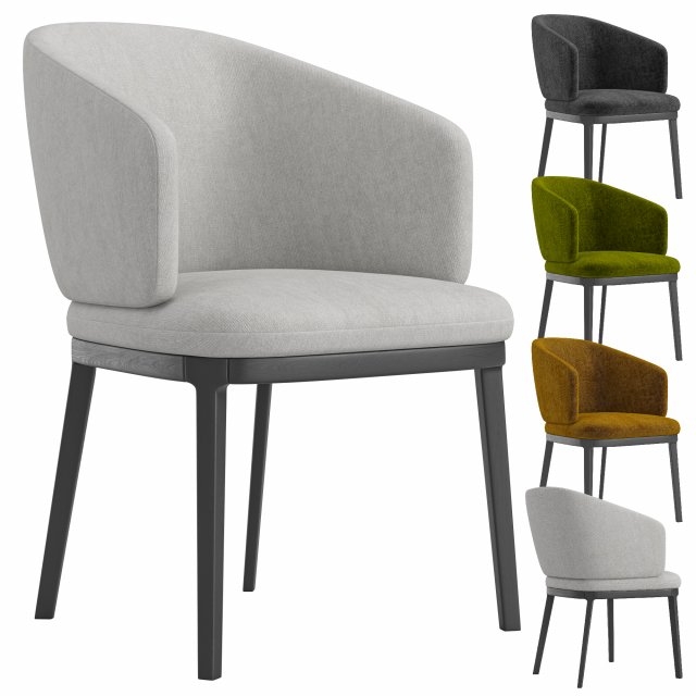 ICARUS chair by Linteloo 3D Model .c4d .max .obj .3ds .fbx .stl .blend 
