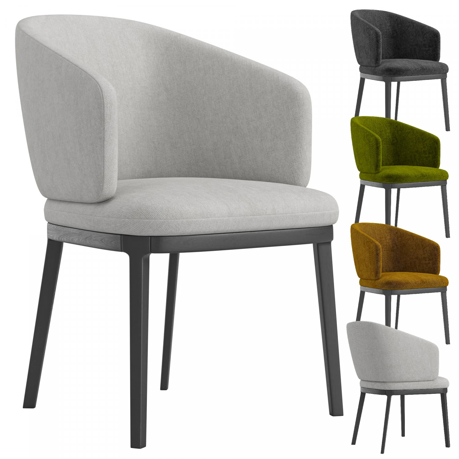 ICARUS chair by Linteloo 3D Model .c4d .max .obj .3ds .fbx .stl .blend