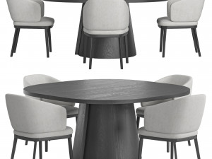 ICARUS chair And ALTER Table by Linteloo 3D मॉडल