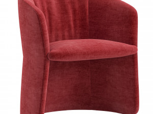 Janette chair by GallottiRadice 3D Model
