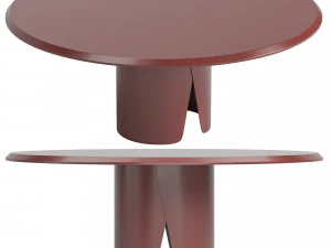 Janette chair And Manto Dining Table By GallottiRadice 3D Model