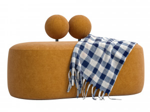 AGO Armchair and Sofa 3Dモデル