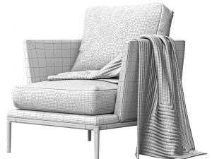 BB Italia Atoll Armchair Model 3D