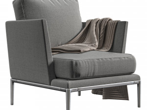 BB Italia Atoll Armchair 3D Model