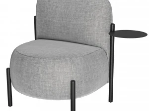 Bolzan Letti Fabric easy chair 3D Model