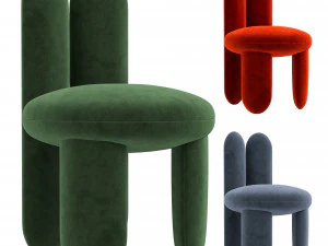 글레이지 체어 3D 모델