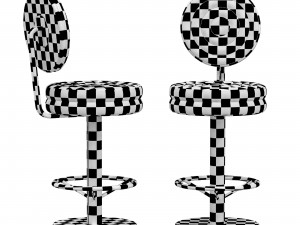 MCCAREY BAR CHAIR Modello 3D