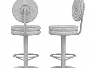 MCCAREY BAR CHAIR Modello 3D