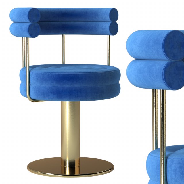 PATTERSON DINING CHAIR 3Dモデル .c4d .max .obj .3ds .fbx .stl .blend 