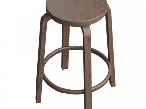 Artek Bar Stool 64 3D Model