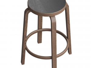 Artek Bar Stool 64 3D 모델