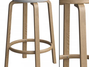 Артек Барный Стул 64 3D Модель