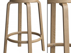 Artek Bar Stool 64 3D Model