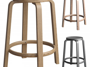 Artek Bar Stool 64 Modèle 3D