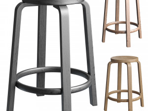 Artek Bar Stool 64 3D 모델