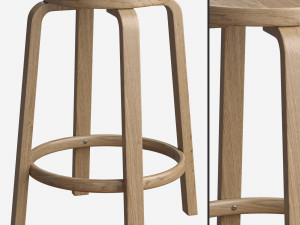 Artek Bar Stool 64 3D 모델