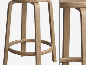 Artek Bar Stool 64 3D Model