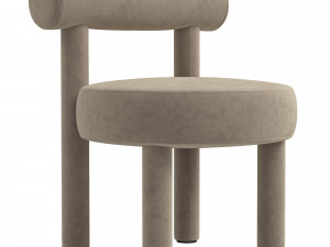 Boucle Gropius Chair CS1 by NOOM 3D Model