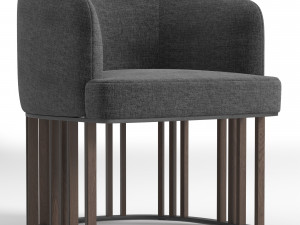 HERO Armchair By Giorgetti Modello 3D