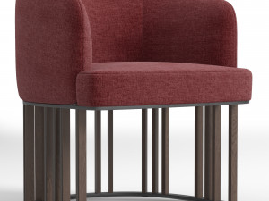 HERO Armchair By Giorgetti Modello 3D