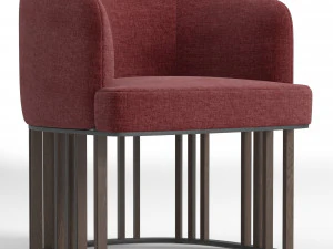 HERO Armchair By Giorgetti 3D Model