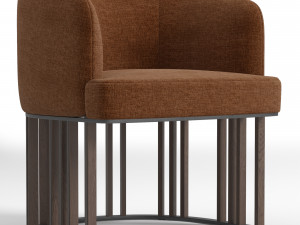 HERO Armchair By Giorgetti Modello 3D