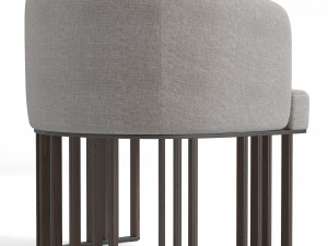 HERO Armchair By Giorgetti Modello 3D