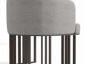 HERO Armchair By Giorgetti 3D Model
