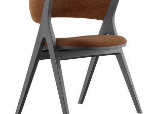 Remo dining chair By Bonaldo 3D 模型