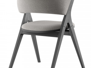 Remo dining chair By Bonaldo 3D 模型